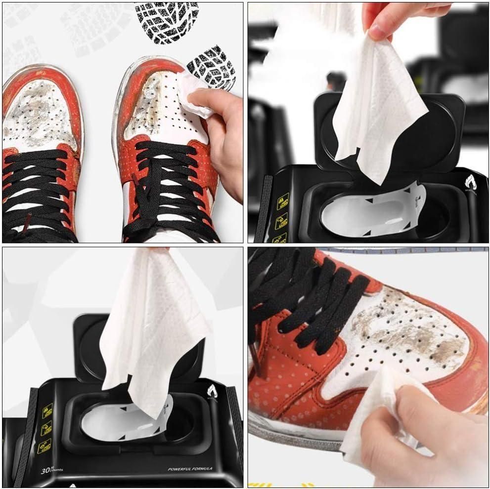 Natural Sneaker & Shoe Cleaner Wipes (Pack of 80)