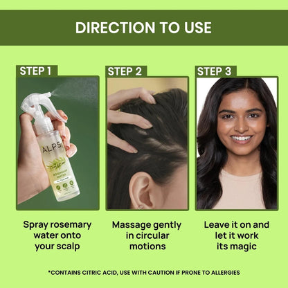 Rosemary Hair Spray for Hair Regrowth (Buy 1 Get 2 Free | 100ml Each)